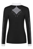 Competition shirt Cathrine Long Sleeve Rosegold Black