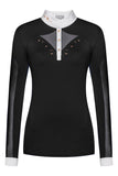 Competition shirt Cathrine Long Sleeve Rosegold Black