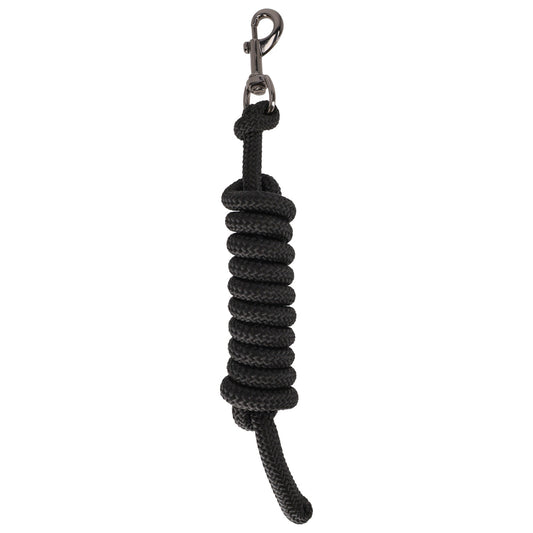 Halstertouw met Afneembare Clip 2.00m Zwart