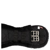 Dressuursingel Artificial Fur Zwart