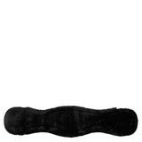 Dressuursingel Artificial Fur Zwart