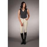 Polo Limone Sleeveless Zwart