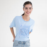 T-shirt HVPJenny Powder Blue