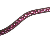 Browband Eldorado Black/Paradise