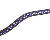 Browband Eldorado Black/Tangerine