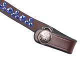 Browband Eldorado Black/Tangerine