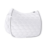 Eskadron Saddle Pad Glossy Wave Contrast White