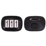 Nummerhouder Modeste Zwart