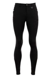 Riding Breeches Maikel Men Black Full Grip