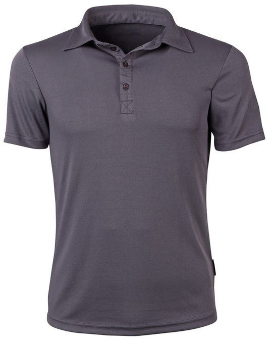 Poloshirt heren Liciano Antraciet