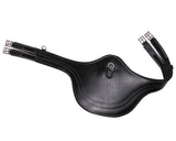 Singel met buikflap luxe zwart