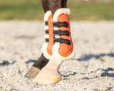 Tendon boots Menton Amber Gold