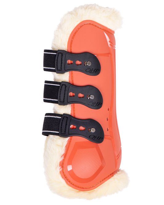 Tendon boots Menton Amber Gold