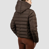 Pufferjas Kort Penelope Chocolate