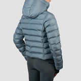 Pufferjas Kort Penelope Blue Mist