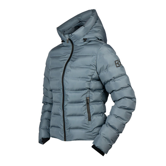Pufferjas Kort Penelope Blue Mist