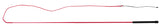 Lunging whip Red