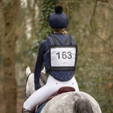 Rugnummerhouder met Rits Zwart