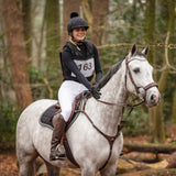 Rugnummerhouder met Rits Zwart