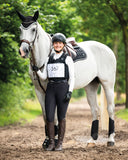 Rugnummerhouder met Rits Zwart