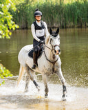 Rugnummerhouder met Rits Zwart