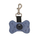 Hondenpoepzak houder Misty Blue