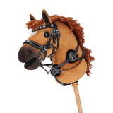 Borsttuig Hobby horse Zwart