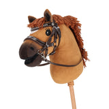 Hoofdstel Hobby horse Donkerbruin