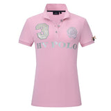 Polo shirt Favouritas EQ Junior Pretty Pink