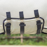 Vliegendeken met nek + hoed Grijs