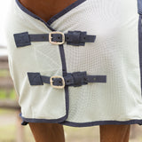 Vliegendeken met nek + hoed Grijs