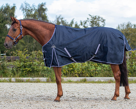 Rain blanket Turnout Luxe 100 grams Navy