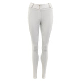 Riding breeches Cancun Snow White silicone seat