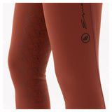 Faiga Riding Leggings Silicone Seat Roasted Russet