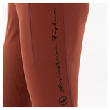 Faiga Riding Leggings Silicone Seat Roasted Russet