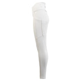Riding leggings Otranto Women's silicone seat Lucent White