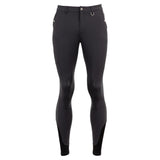 Riding Breeches Maikel Men Black Knee Grip