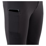 Riding Breeches Maikel Men Black Knee Grip