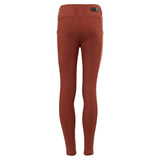 Figo Silicone Seat Riding Leggings Junior Roasted Russet