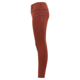 Figo Silicone Seat Riding Leggings Junior Roasted Russet