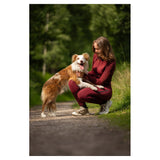 Baselayer CLX Zip-Up Carbernet