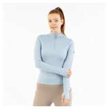 BR Half Zip-Up Baselayer Jara Ashley Blue