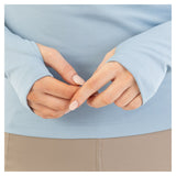 BR Half Zip-Up Baselayer Jara Ashley Blue