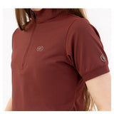 Half Zip Shirt Kady New Maroon