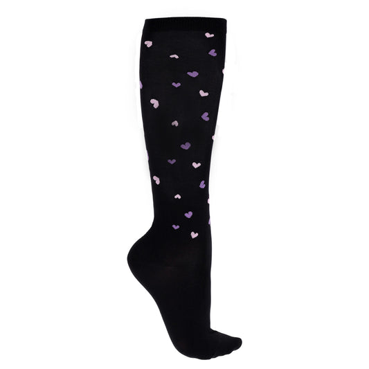 Kousen Lize Zwart / Violet