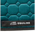 Equiline Octagon Saddle Pad Emerald Velvet