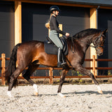 Riding breeches Softshell Emma Full Grip Jungle Green