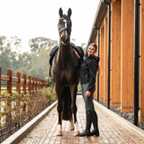 Riding breeches Softshell Emma Full Grip Jungle Green