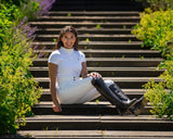 Riding breeches Djune Full Grip White