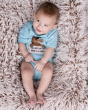 Romper Bobby Baby-Blue